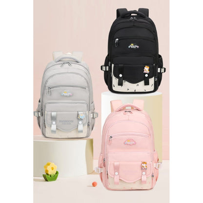 Premium Quality Large Capacity Tune Printed School Bag