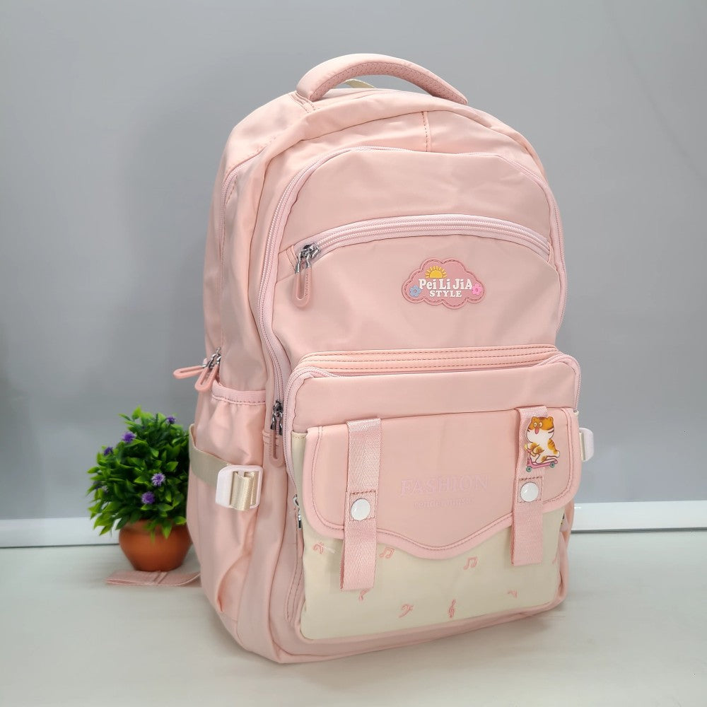 Premium Quality Large Capacity Tune Printed School Bag