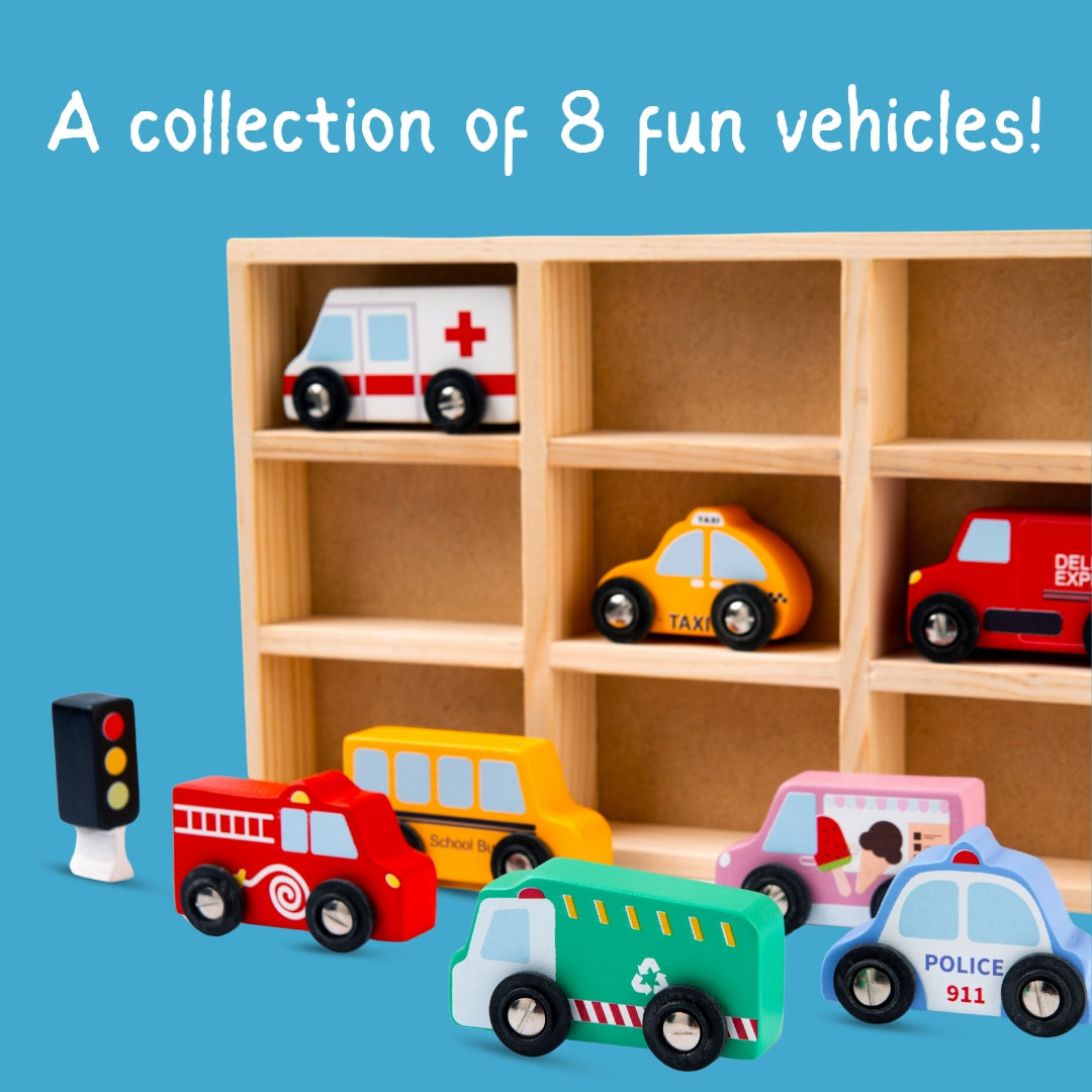 Wooden Vehicles Set