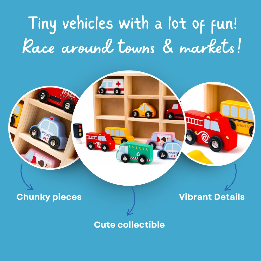 Wooden Vehicles Set